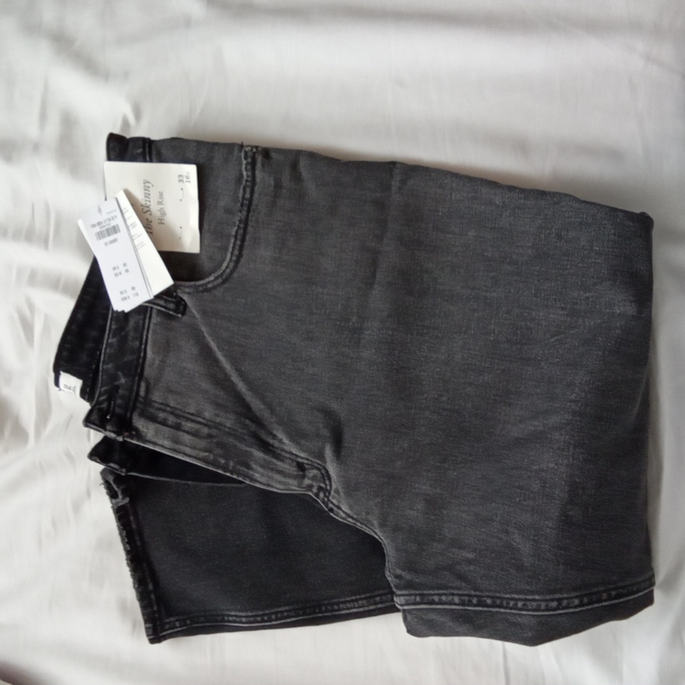 Abercrombie and fitch two toned jeans